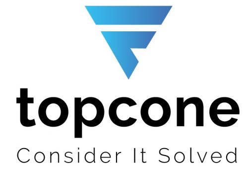 Topcone logo with text: Topcone's 5 Core Principles