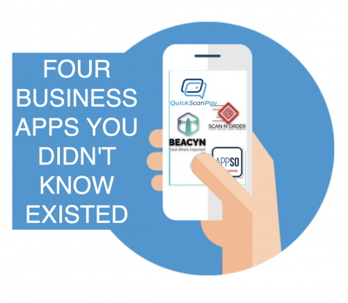 Topcone logo with text: 4 Business Apps You Didn't Know Existed
